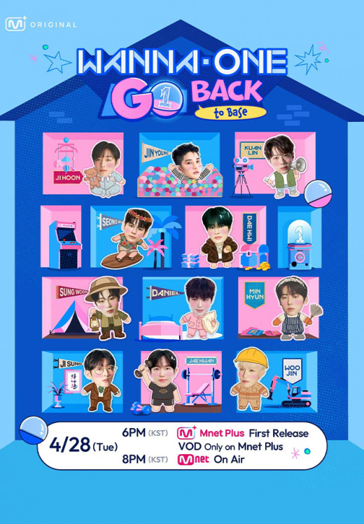 WANNA ONE GO : Back to Base